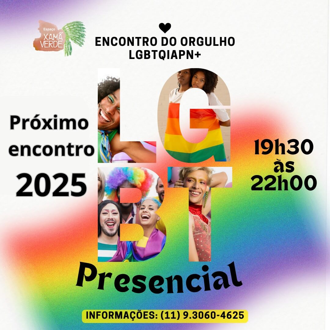 Encontro do orgulho LGBTQIAPN+