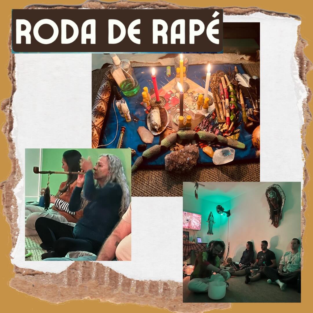 Roda de rapé das 4 direções